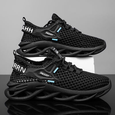 2026 spring new arrival: men's trendy lace-up running shoes - breathable low-top mesh sneakers for everyday wear