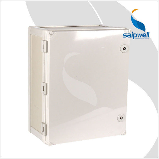 Plastic PVC with lock distribution box Park outdoor sealed waterproof distribution box IP65 plastic control box waterproof box