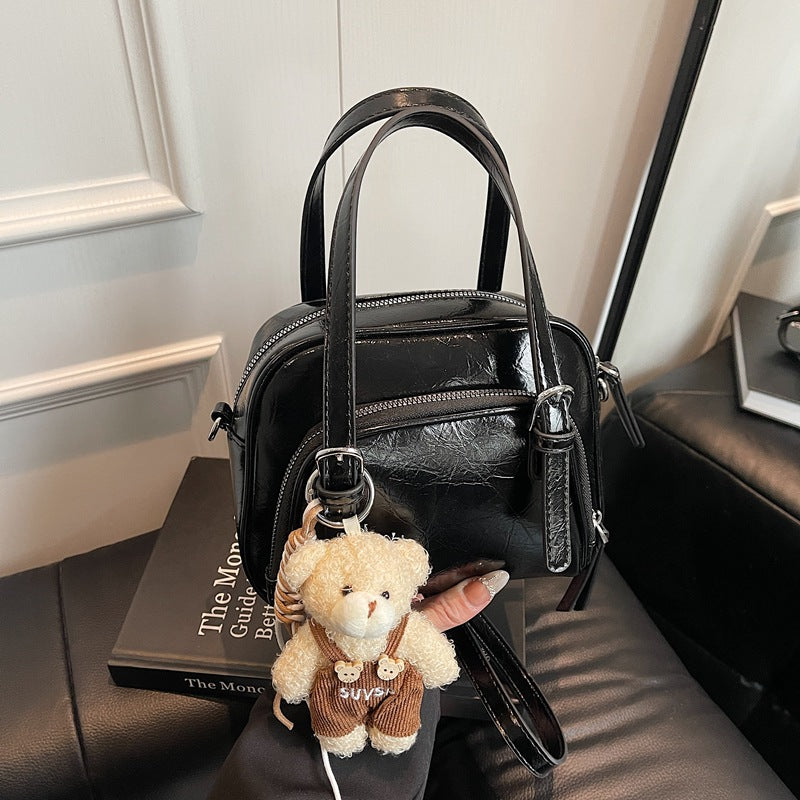 Crossbody bag women's bag 2025 new summer super fire small bag fashion versatile shoulder handbag women's small square bag