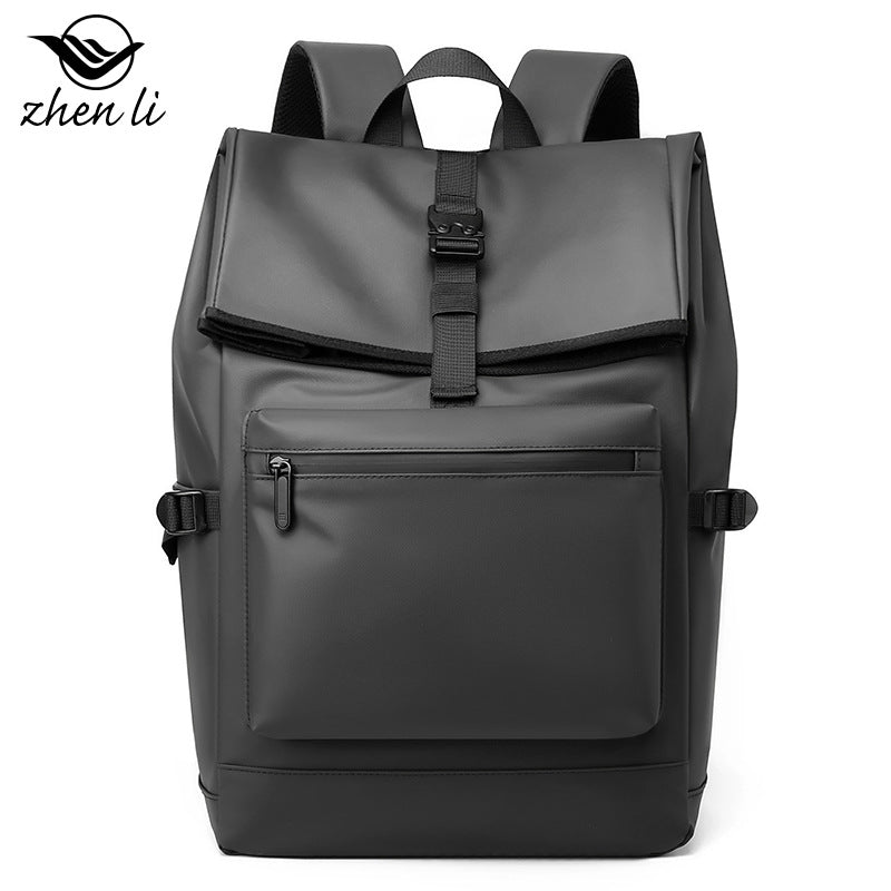 Cross-border casual backpack Men's business trip travel bag Large capacity computer backpack Lightweight college student schoolbag wholesale