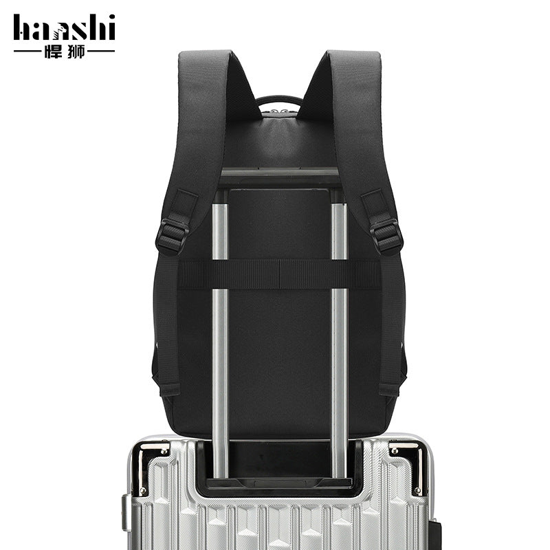 Cross-border business men's backpack high-end fashion travel backpack women's backpack waterproof schoolbag commuter computer bag