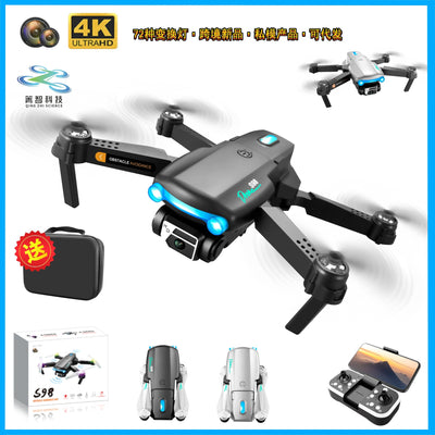 new product s98 drone: light show, obstacle avoidance, aerial photography, dual camera, quadcopter, remote control toy aircraft