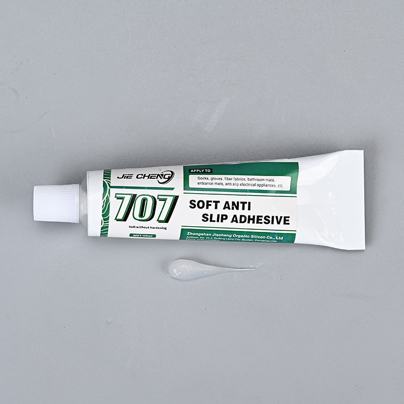 Cross-border special supply of soft anti-skid rubber fabric gloves anti-skid glue bathroom carpet friction waterproof reinforced glue wholesale