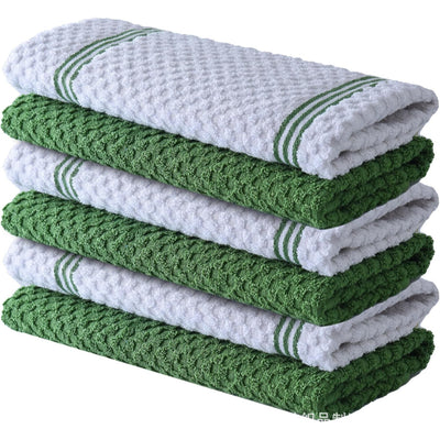 kitchen towels, dishwashing and table wiping, non-stick oil cleaning towels, soft, absorbent and lint-free amazon pineapple towels
