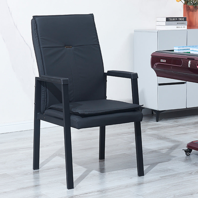 Chess and card room mahjong hall special mahjong chair sedentary comfortable office chair teahouse home thickened double backrest chair