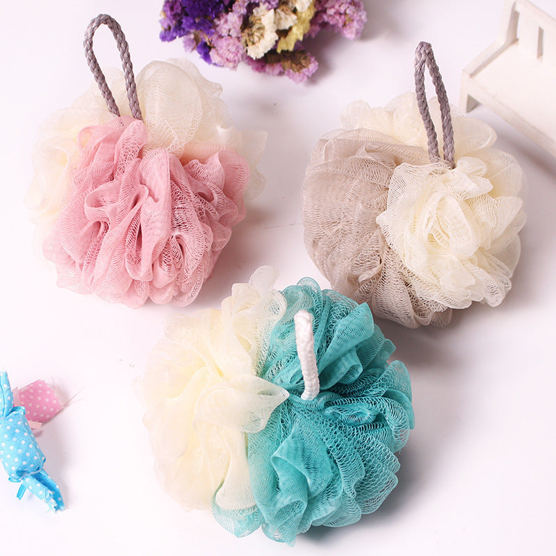 Bath Ball Large Bath Strip Thickened Long Strip Bath Towel Rub Back Towel Pull Back Strip Bath Rub