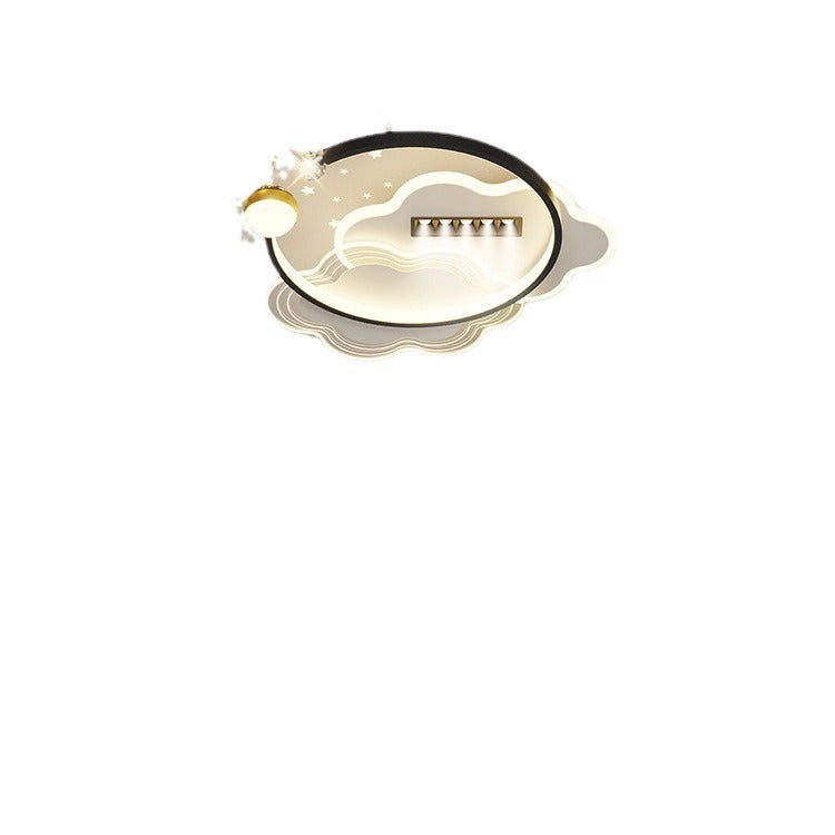 Whole house smart ceiling light spotlight 2024 new living room atmosphere main chandelier bedroom modern simple star lamp