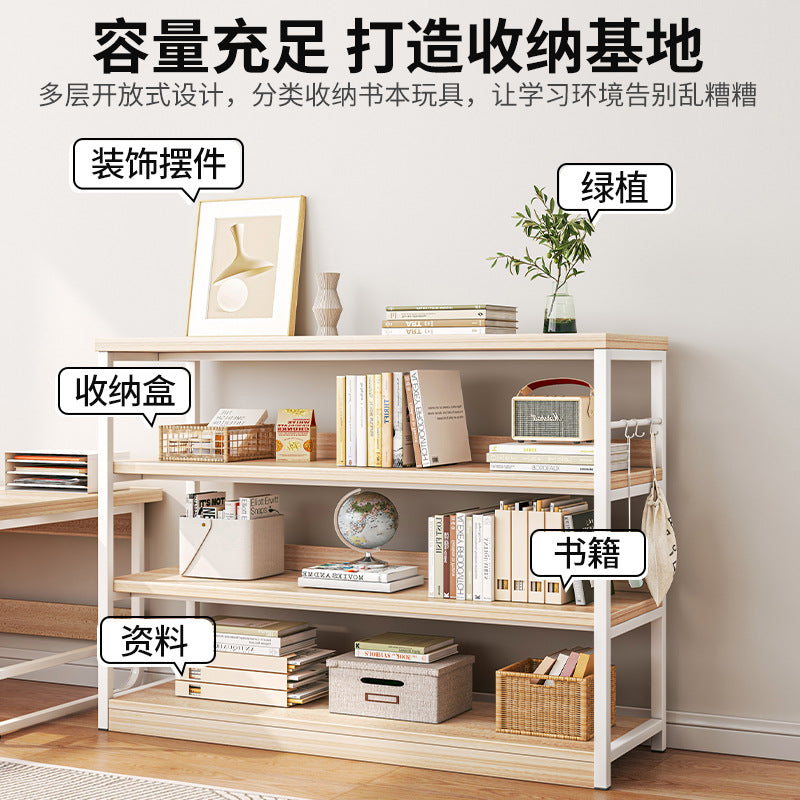 Shelf Shelf Floor Office Multi-layer Storage Shelf Locker Next to Desk Low Cabinet Household Shelf Display Cabinet