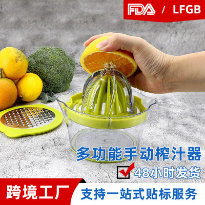 multifunctional manual juicer - fruit juice machine for lemons, oranges, and more - kitchen gadget for home use