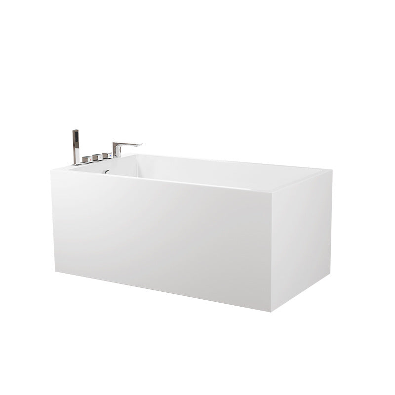 Square with seat popular style household acrylic independent small bathtub, diligently explore new products QT-075