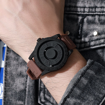 New creative tech men's watch wholesale - magnetic levitation ball, trendy personalized mirrorless quartz watch