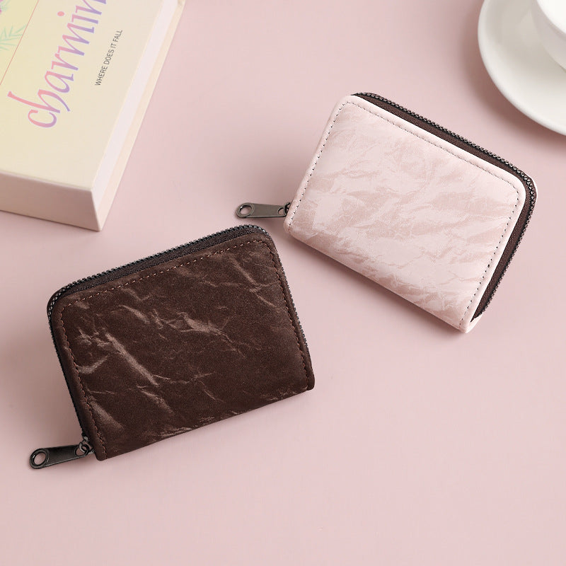 New organ card bag, female and male card bag, exquisite anti-degaussing multi-function, compact card holder, ID bag, wallet card holder.