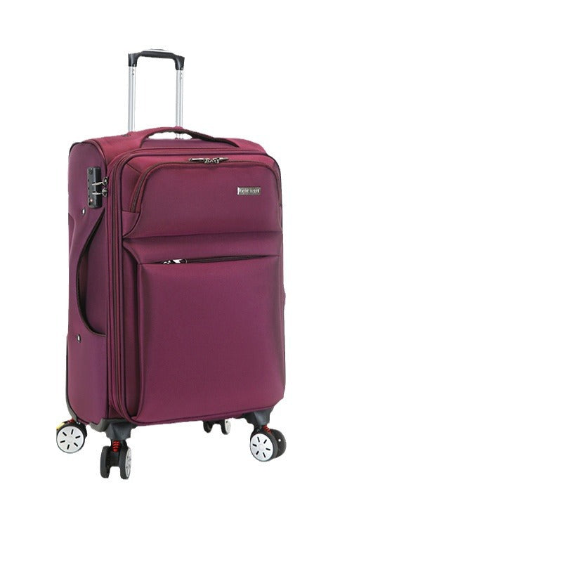 Oxford cloth trolley case, men's and women's universal wheel 20 inches 24 travel box password luggage, canvas case, large capacity 32