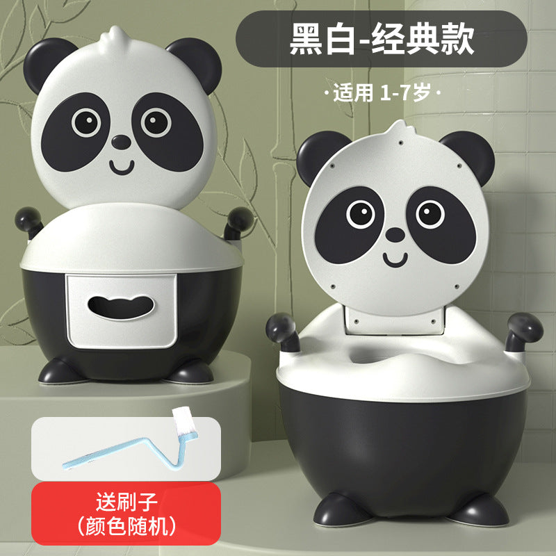 Children's cushioned toilet toilet, male and female baby urinal, children's toilet, indoor children are convenient to move the toilet stool