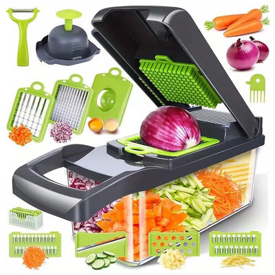For homekitchen multifunctional vegetable cutter, vegetable cutter, diced potatoes, shredded, sliced, shaved, shredded handy gadget