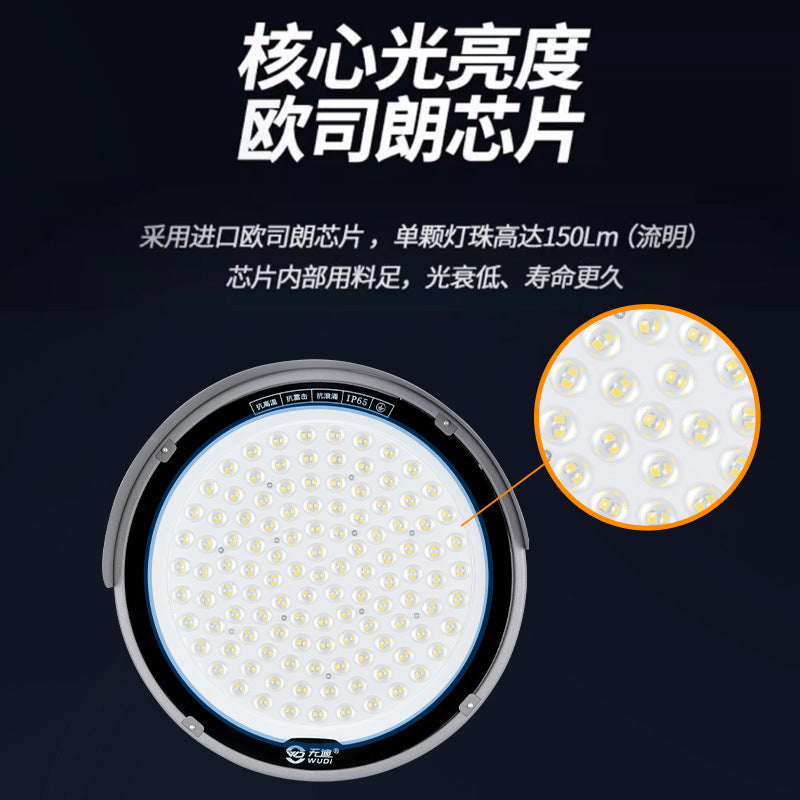 Yaming Lighting Concentrating Tower Crane Light Outdoor Waterproof Ultra-distant Spotlights Construction Site Strong Light Searchlight