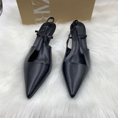Za2025springnew arrival pointed toe stiletto high heels fashionfashion toe cap women's shoes casualeasiest for matchoutwear high heels for women