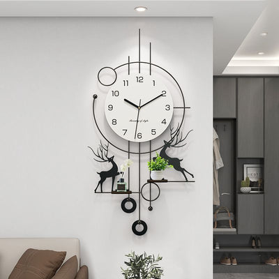 Wall clock living room manufacturer new arrivalpopular creative casualelegantaccessible luxuryclassy clock silent background wall decoration