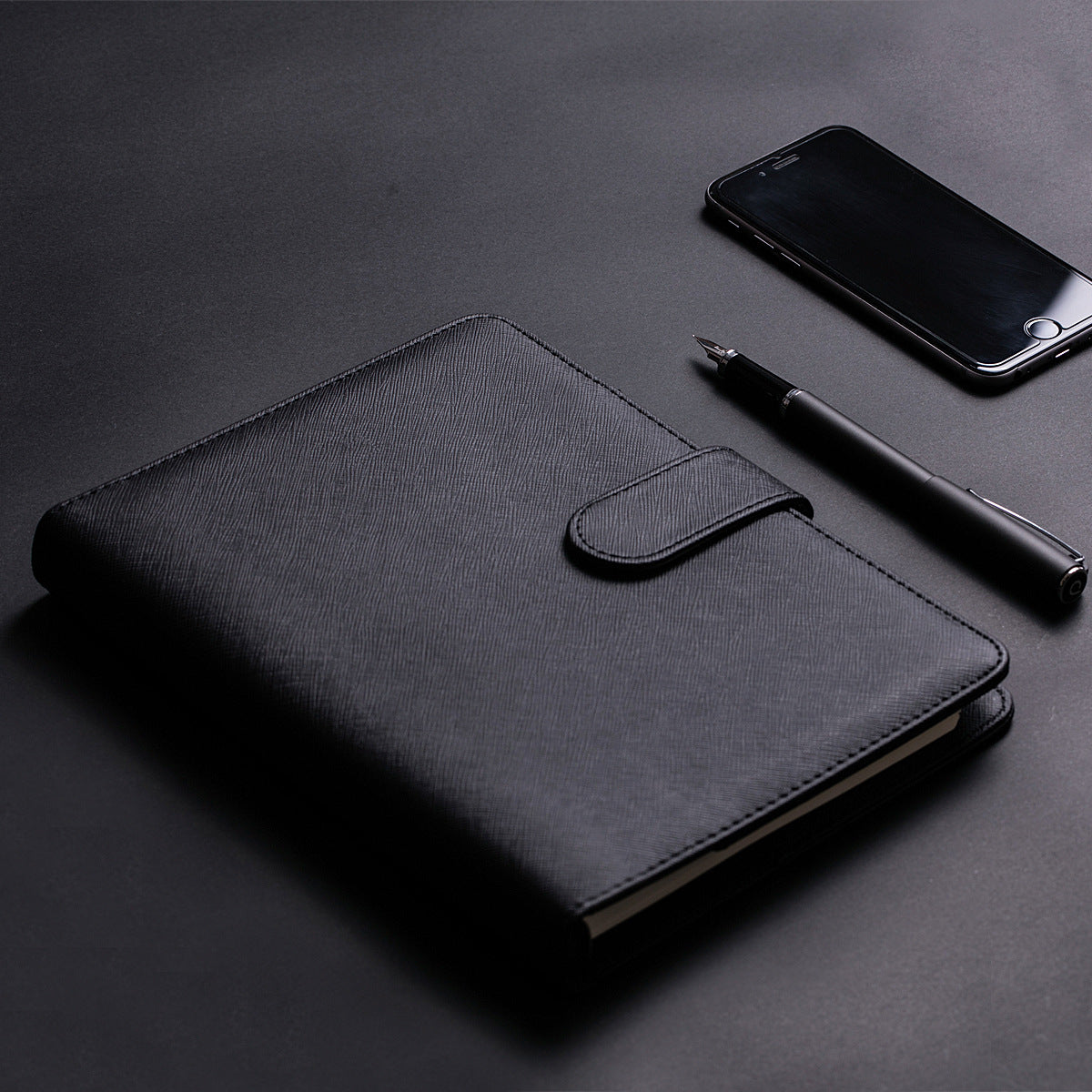 Deli 3151 loose-leaf notepad 100 pages business notebook leather book PU book 25K diary stationery wholesale