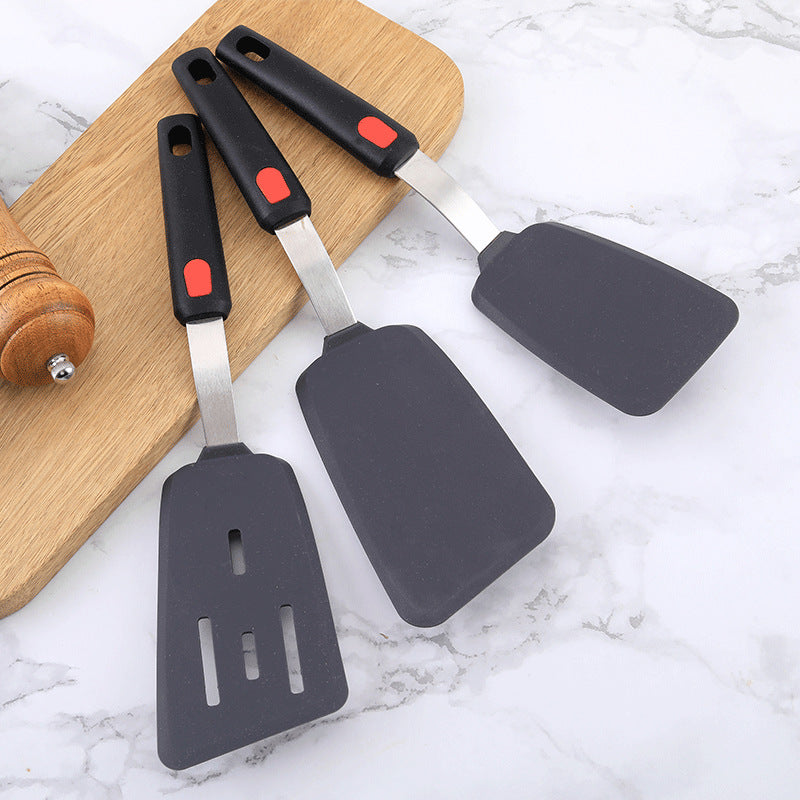Customized silicone cooking utensils, teppanyaki cooking shovel, non-stick pan silicone spatula, pancake tamakiyaki shovel
