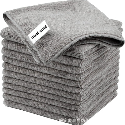 dishcloth, household dishcloth, kitchen cleaning thickened dish towel, non-stick oil, easy to clean, multi-functional scouring pad