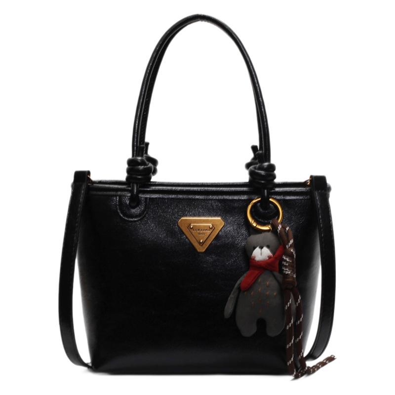 Foreign order high-end sense retro Maillard small bag women's 2025 new autumn and winter versatile messenger bag portable bucket bag