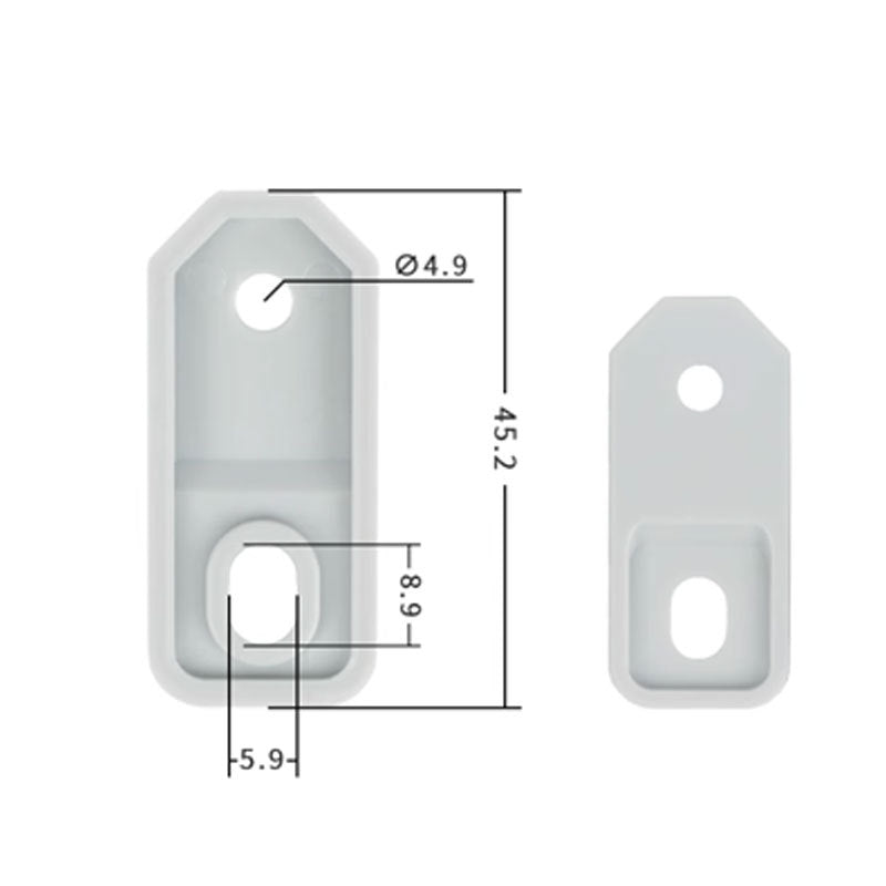 All kinds of plastic iron galvanized stainless steel corner waterproof junction box installation fixed pendant ear box installation accessories