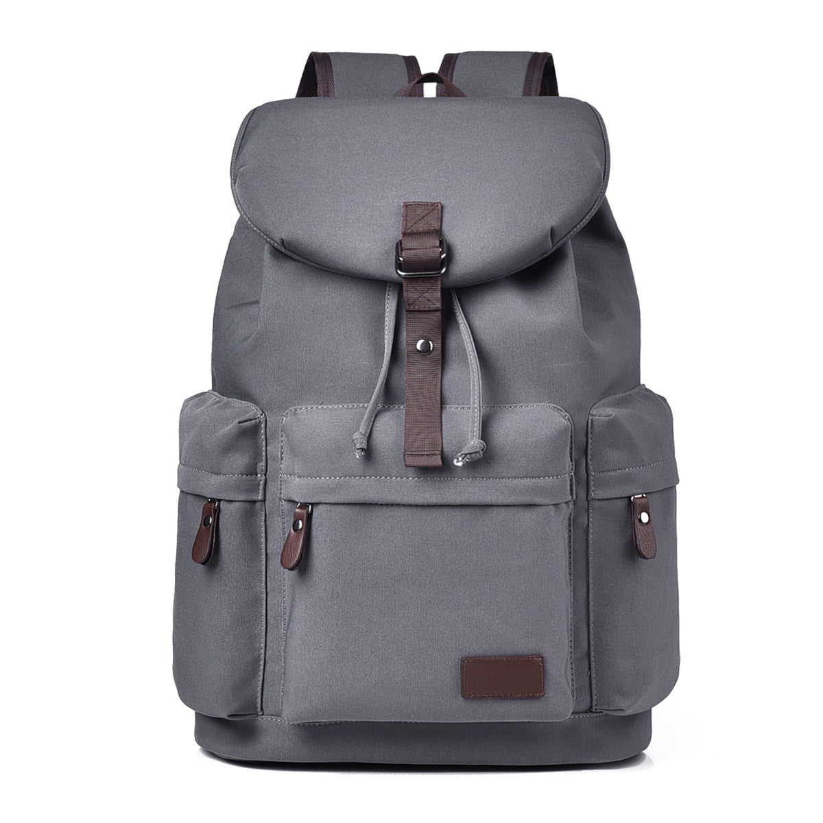 New retro backpack men's large-capacity travel and leisure student computer schoolbag junior high school college student female backpack