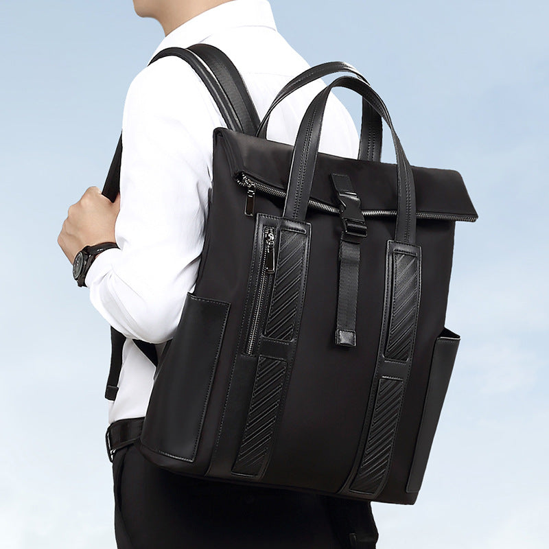 New product backpack men's business commuter computer bag casual men's backpack large capacity business trip men's bag