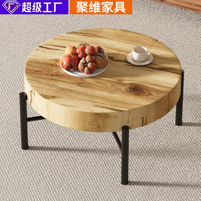 Factory direct custom small coffee table for living room sofa front, balcony, bedroom bedside, mid-century modern vintage corner table, low table