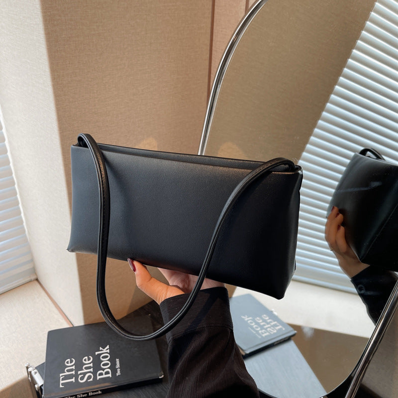 Foreign trade advanced sense small square bag women's 2024 new autumn and winter niche design underarm shoulder bag shoulder messenger bag