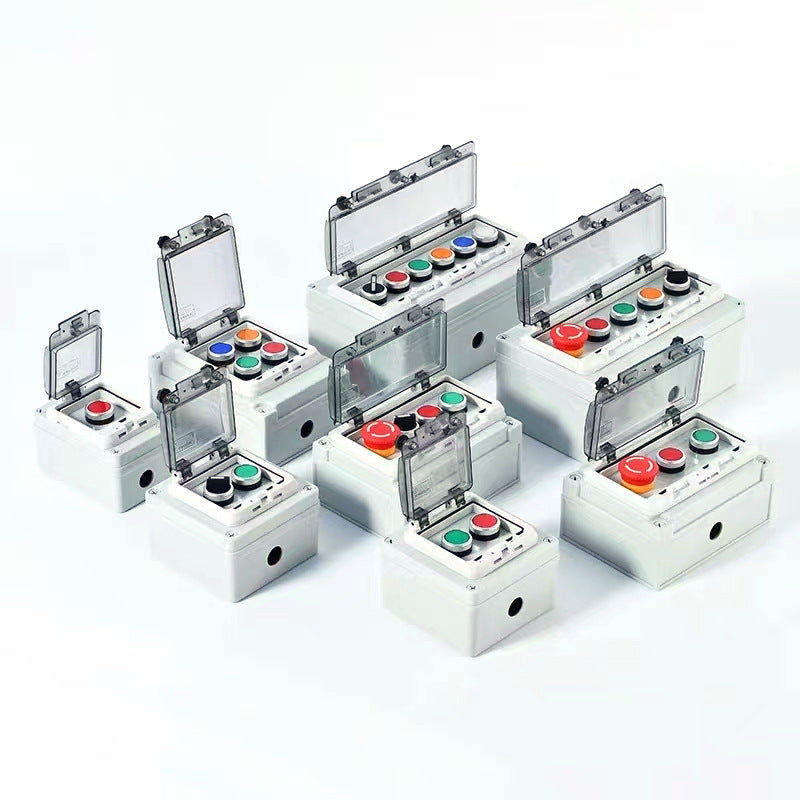 Portable outdoor waterproof industrial socket box IP67 portable complete set of distribution box construction site mobile maintenance power box