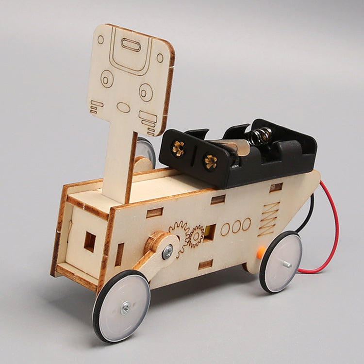 New children's technology small production materials educational toys small inventions crawling robot physics small experiment
