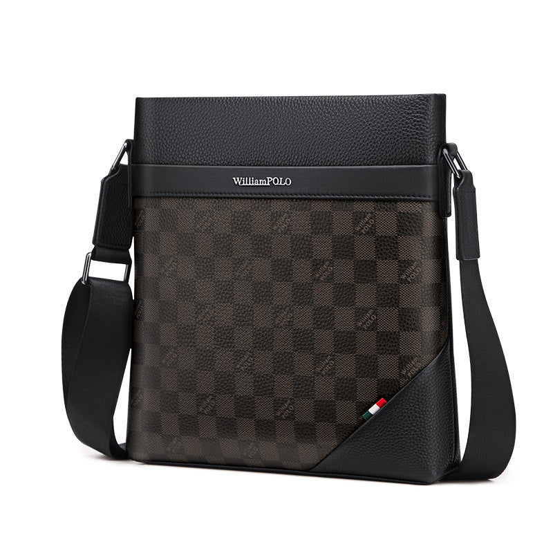 Emperor Paul briefcase men's leather computer bag genuine cowhide shoulder bag men's messenger bag men's bag wholesale