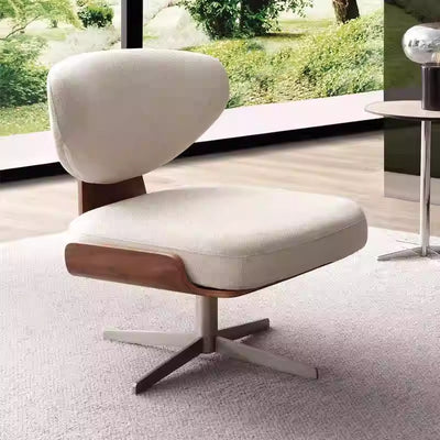 Modern minimalist sofa chair living room leisure chair conference casual single chair sofa simple fabric single chair office chair