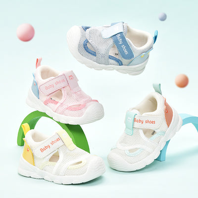 Toddler shoes for boys, summer sandals, infant soft-soled functional cartoon shoes, baby shoes for ages 1-3, children's shoes