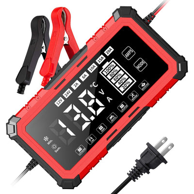 12v/24v 2a/6a/10a/15a/20a battery charger - car battery charger, motorcycle battery charger