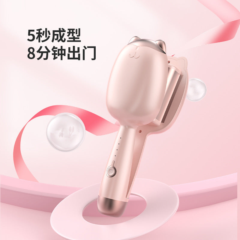 Cross-border cat paw 32mm cute fun egg roll stick mini Internet celebrity small curling iron girls dormitory lazy curling iron