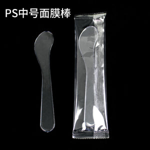 Diy transparent mask mixing stick beauty applicator ps mask stick spa tool face mask stick scraper