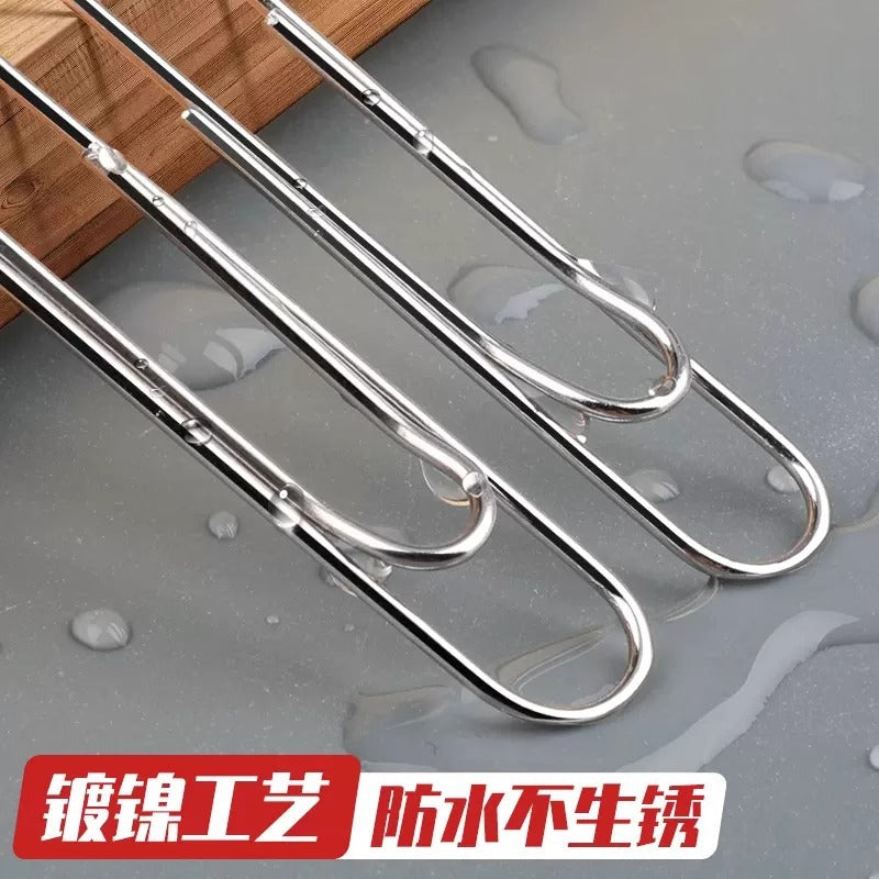 Deli 0018 Paper clip Silver metal paper clip Steel core Paper clip manufacturers wholesale office supplies
