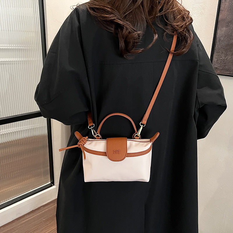 Fashion trend retro portable tote bag women's 2025 new casual versatile shoulder messenger bag