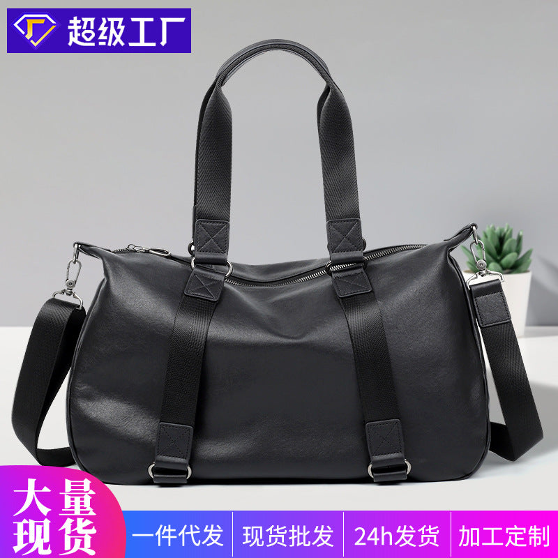 New fashion handbag travel light men's bag first layer cowhide high-end men's messenger bag large capacity travel bag