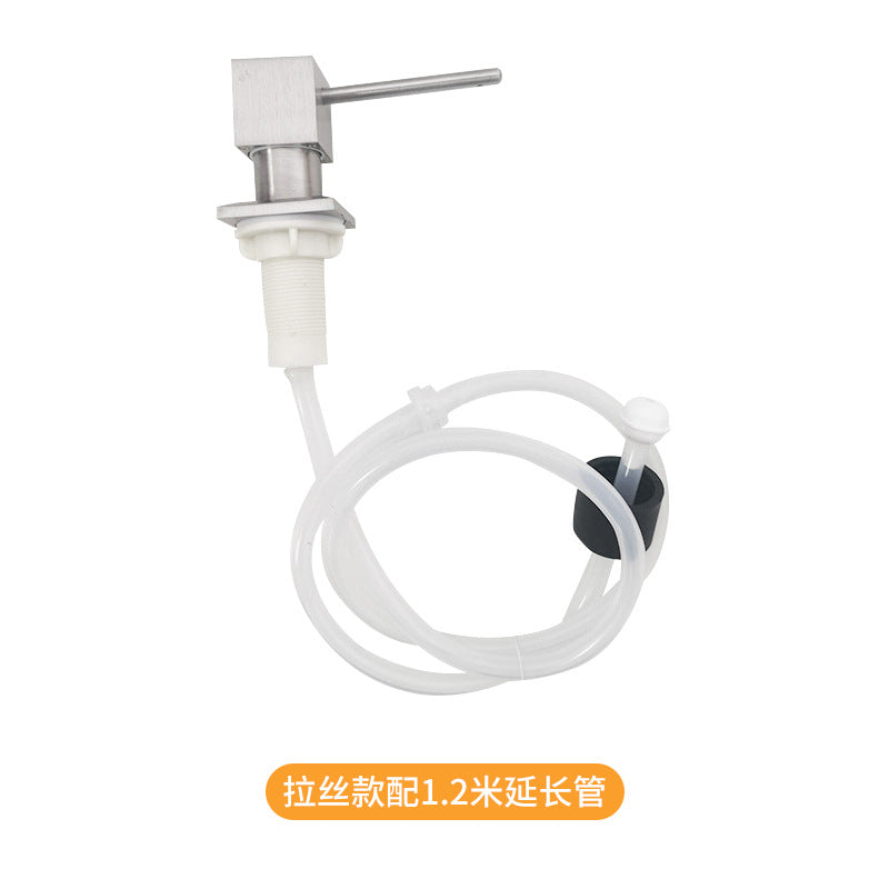 Square soap dispenser extension tube, kitchen sink extractor extension tube, no liquid addition, soap dispenser extension tube wholesale