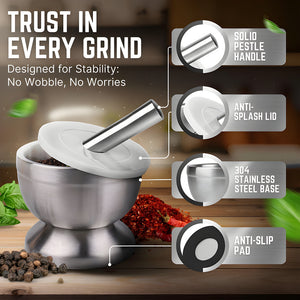 garlic pounder 304 stainless steel kitchen tool garlic pounder pepper grinder with cover manual garlic pounder