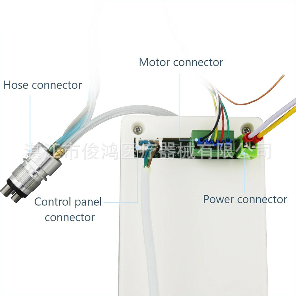 Dental brushless built-in electric motor, dental chair comprehensive machine built-in grinder motor single motor with light,