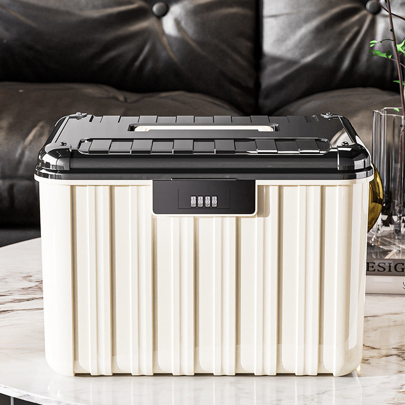 Password box with lock storage box, living room, bedroom, ID, pharmaceutical jewelry storage box, multi-specification layered storage box