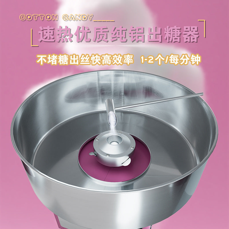 Small commercial desktop marshmallow machine electric automatic fancy new stainless steel marshmallow machine stall