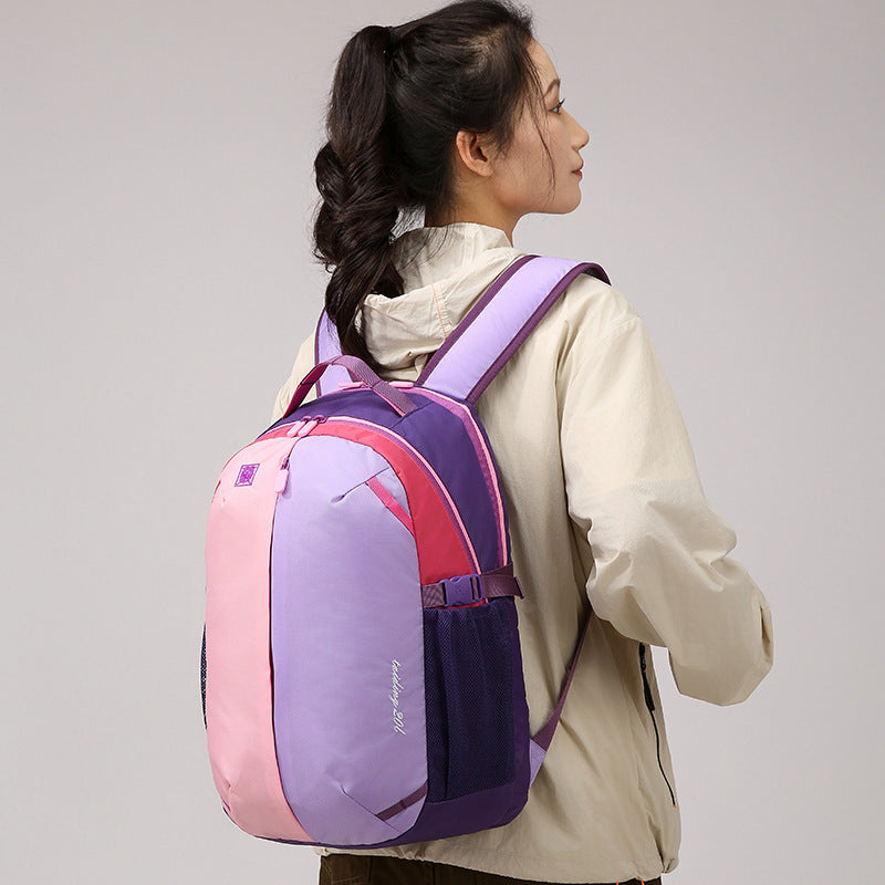 Cross-border outdoor waterproof mountaineering bag leisure cycling travel backpack men and women the same sports hiking backpack wholesale