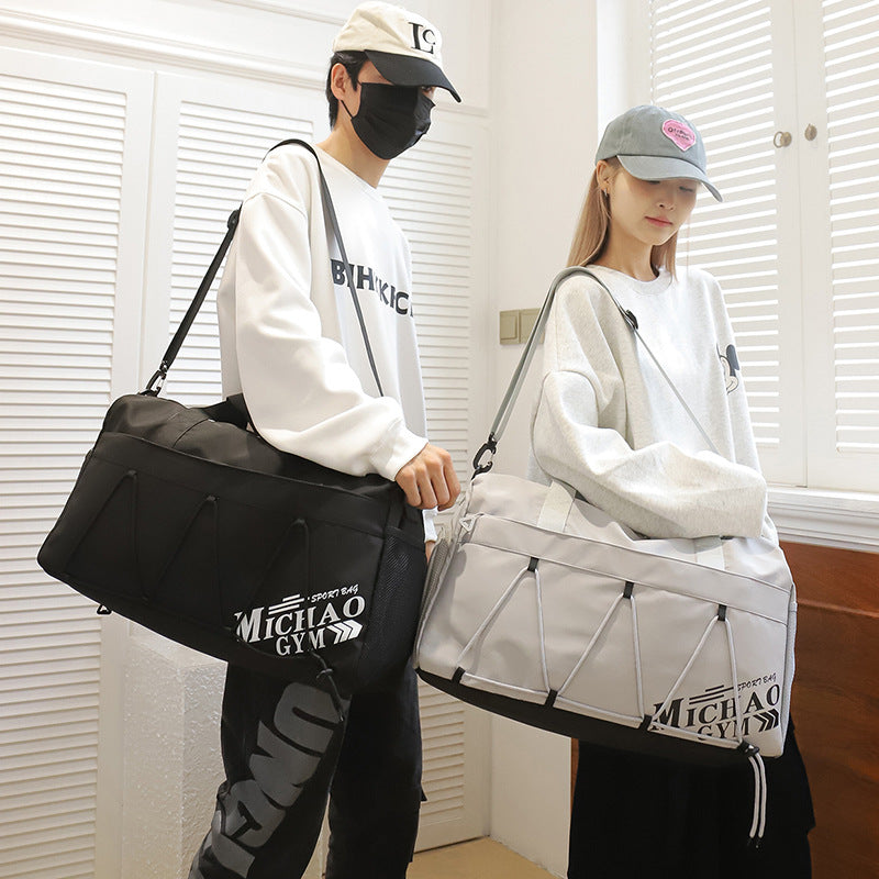 New Fashion Sports Fitness Bag Backpack Outdoor Travel Yoga Bag Portable Trend Travel Bag