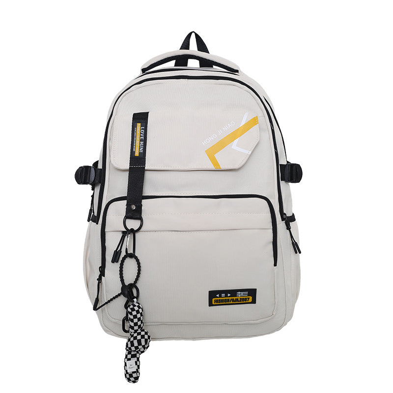 New backpack men's large-capacity outdoor leisure travel bag computer bag men's backpack student schoolbag delivery